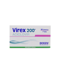 VIREX 200 MG CAJA X 35 TABS