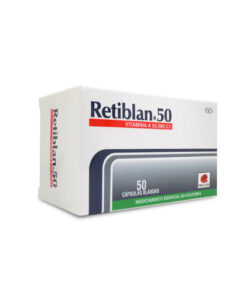RETIBLAN  50 MG CAJA X 50 CAPS