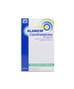 KLARICID SUSP 125 MG FCO X 50 ML