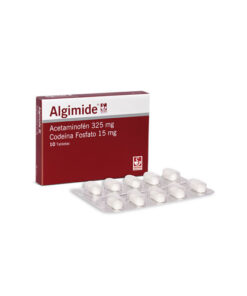 ALGIMIDE 325/15 MG CAJA X 10 TABS