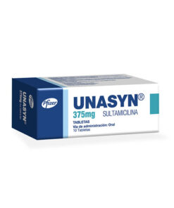 UNASYN 375 MG CAJA X 10 TABS