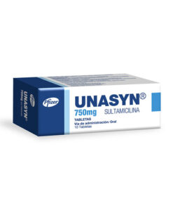 UNASYN 750 MG CAJA X 10 TABS