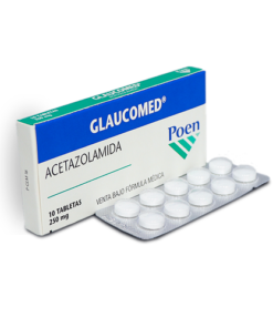 GLAUCOMED 250 MG CAJA X 10 TABS