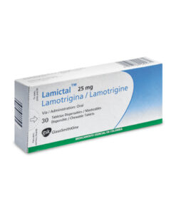 LAMICTAL  25 MG ** CAJA X 30 TABS