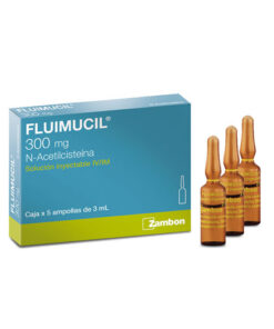 FLUIMUCIL 300 MG CAJA X 5 AMPS