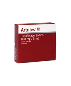 ARTRITES 100 MG CAJA X 5 AMPS