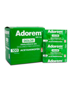 ADOREM 500 MG CAJA X 100 TABS