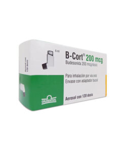 B-CORT BRONQ. AEROSOL ADUL 200 MCG X 120 DOSIS