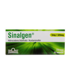 SINALGEN 5/325 MG CAJA X 30 TABS