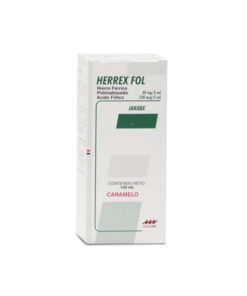 HERREX FOL JBE CARAMELO FCO X 120 ML