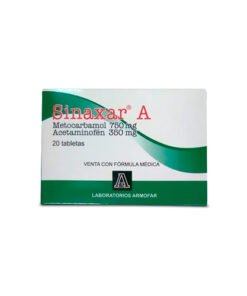 SINAXAR A 750/350 MG CAJA X 20 TABS