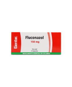 FLUCONAZOL 150 MG GENFAR CAJA X 2 CAPS