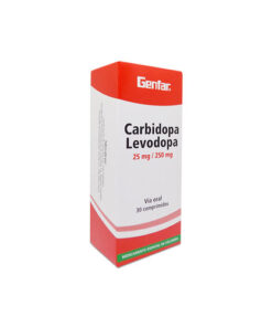 CARBIDOPA/LEVODOPA 25/250 MG X 30 TAB GENFAR