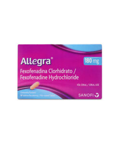 ALLEGRA 180 MG CAJA X 10 TABS