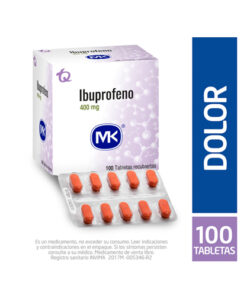 IBUPROFENO 400 MG MK CAJA X 100 TABS