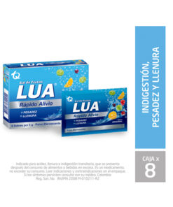 SAL DE FRUTAS LUA CAJA X 8 S/S