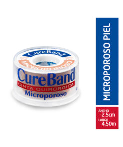 ESPARADRAPO CUREBAND MICRO PIEL 1 X 5 YDS