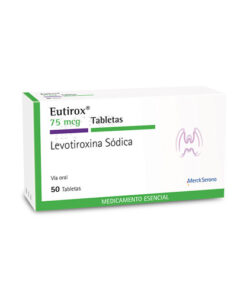 EUTIROX  75 MCG CAJA X 50 TABS