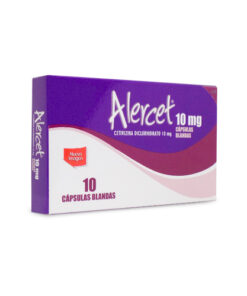 ALERCET 10 MG CAJA X 10 CAPS