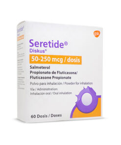 SERETIDE DISKUS 50/250 MG X 60 DOSIS