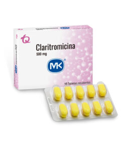 CLARITROMICINA 500 MG MK CAJA X 10 TABS