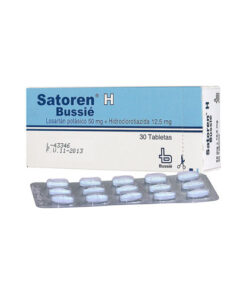 SATOREN H 50/12.5 MG CAJA X 30 TABS