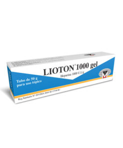 LIOTON 1000 GEL TUBO X 50 GR