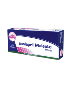 ENALAPRIL 20 MG COASP CAJA X 20 TABS