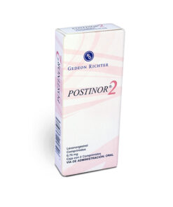 POSTINOR-2 0.75 MG CAJA X 2 TABS