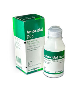 AMOXIDAL DUO 750 MG FCO X 70 ML