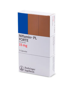 NIFLAMIN PL FORTE 15 MG CAJA X 5 CAPS