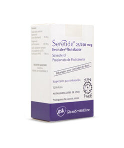 SERETIDE OSP INHAL. 25/250 MCG FCO X 120 DOSIS