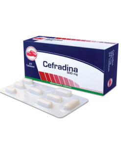 CEFRADINA 500 MG COASPHARMA CAJA X 24 TABS
