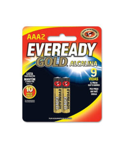 PILA EVEREADY GOLD ALCALINA AAA X 2 UNDS