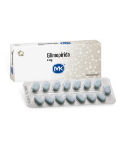 GLIMEPIRIDA 4 MG MK CAJA X 15 COMP