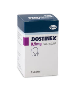 DOSTINEX 0.5 MG ** CAJA X 8 TABS