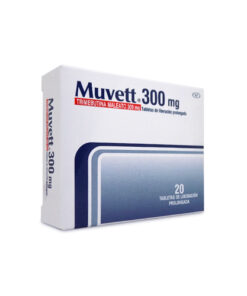 MUVETT 300 MG CAJA X 20 TABS