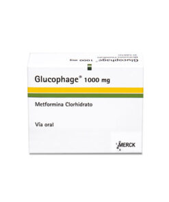 GLUCOPHAGE 1000 MG CAJA X 30 TABS