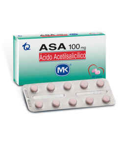ASA 100 MG CAJA X 20 TABS