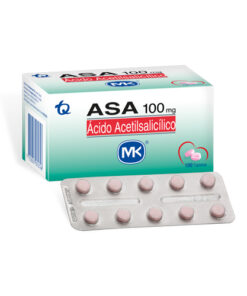 ASA 100 MG CAJA X 100 TABS