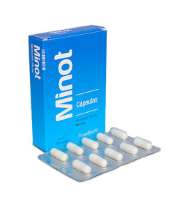 MINOT 100 MG CAJA X 10 CAPS