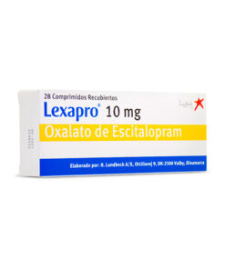 LEXAPRO 10 MG CAJA X 28 TABS