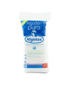 ALGODON HIGIETEX BOLSA X 25 GR