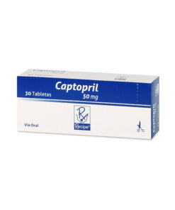 CAPTOPRIL 50 MG RECIPE CAJA X 30 TABS