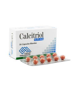 CALCITRIOL 0.25 MG COLMED CAJA X 30 CAPS