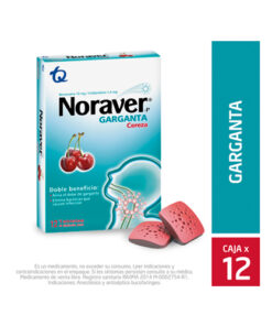 NORAVER P CEREZA CAJA X 12 TABS