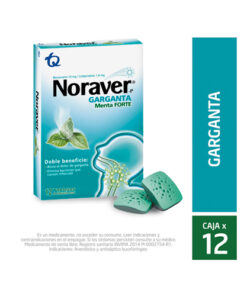 NORAVER P MENTA FORTE CAJA X 12 TABS