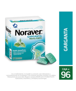 NORAVER P MENTA FORTE CAJA X 96 TABS