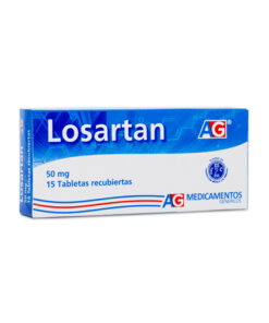 LOSARTAN  50 MG A.G. CAJA X 15 TABS