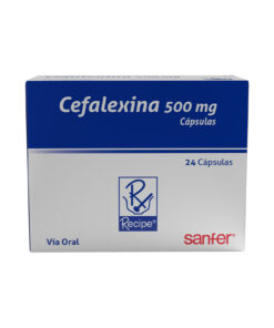 CEFALEXINA 500 MG RECIPE CAJA X 24 CAPS